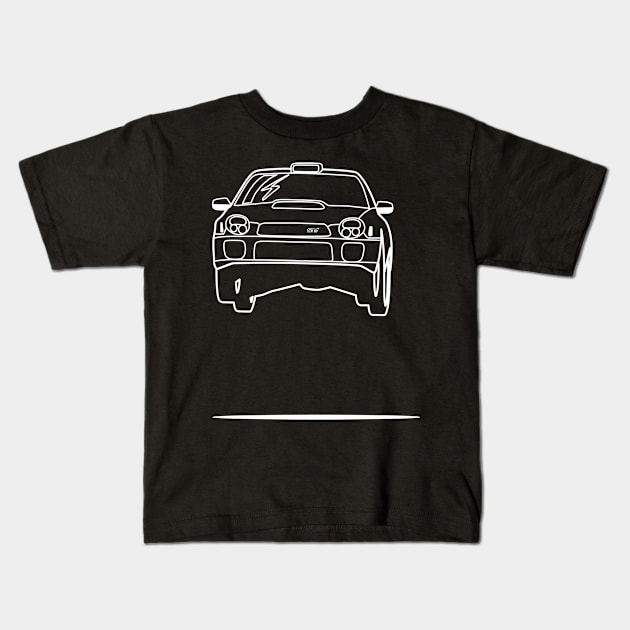 SUBIE Rally Jump Kids T-Shirt by HSDESIGNS